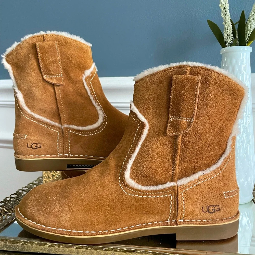 Ugg Catica Suede ankle Boot- 7.5